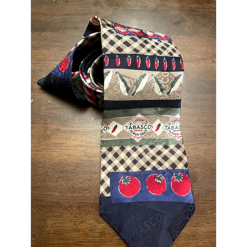 Tabasco hot sauce men's tie